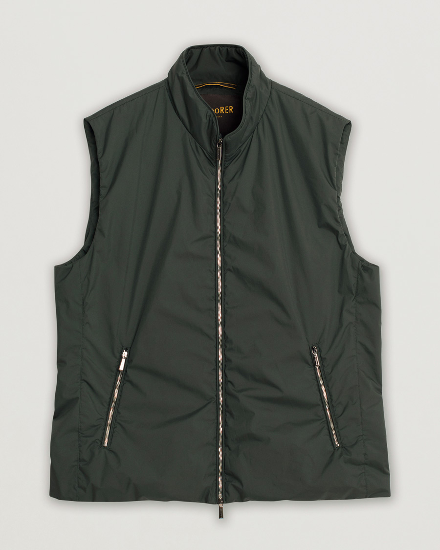Herr | MooRER Senio Padded Vest Forest | Pre-owned | MooRER Senio Padded Vest Forest