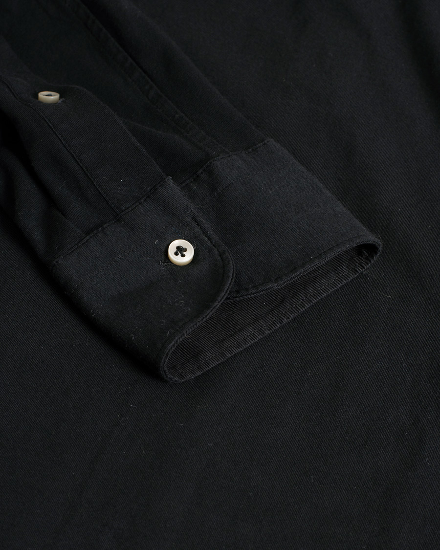 Herr |  | Pre-owned | Rose & Born Cotton Jersey Shirt Black XXL