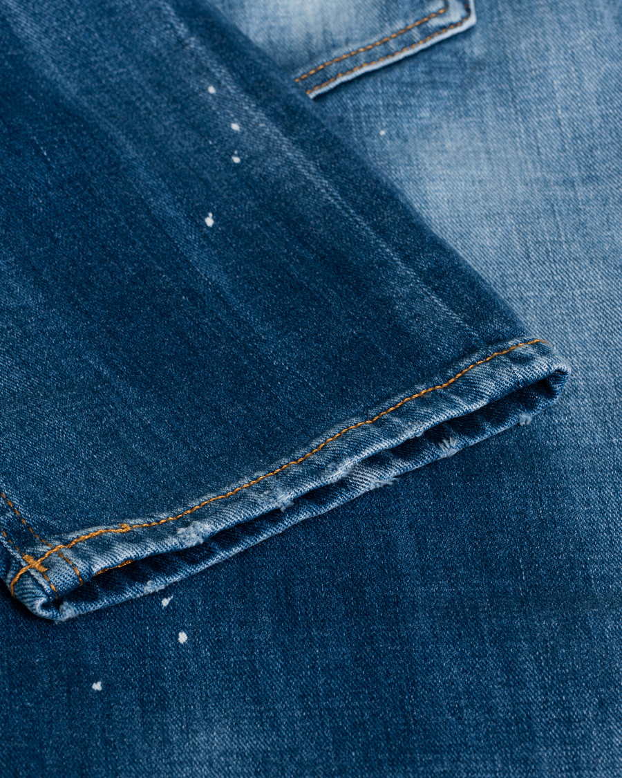 Herr | Care of Carl Pre-owned | Pre-owned | Dondup George Jeans Distressed Blue W34