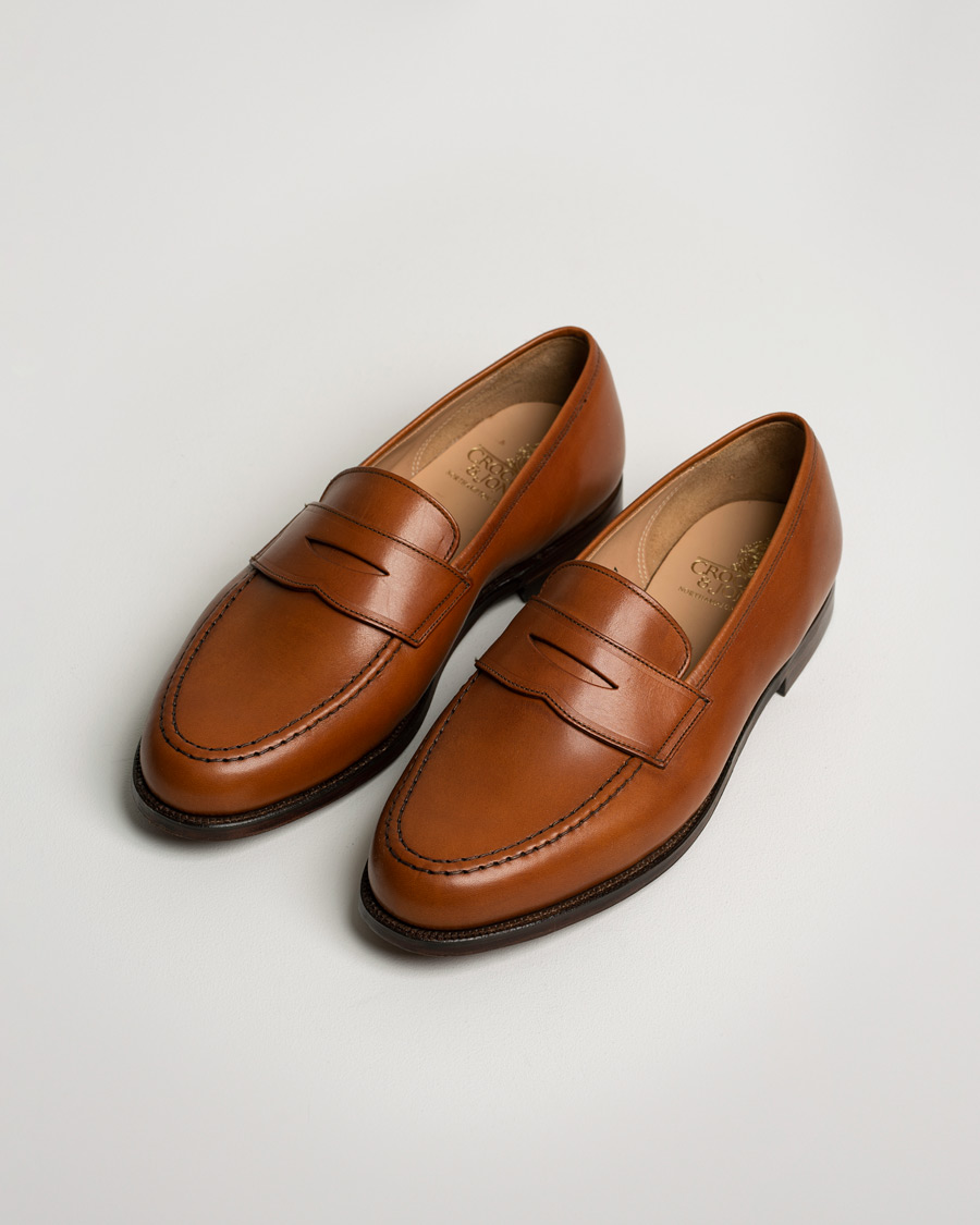 Herr | Boston Leather Sole Light Brown Calf | Pre-owned | Boston Leather Sole Light Brown Calf