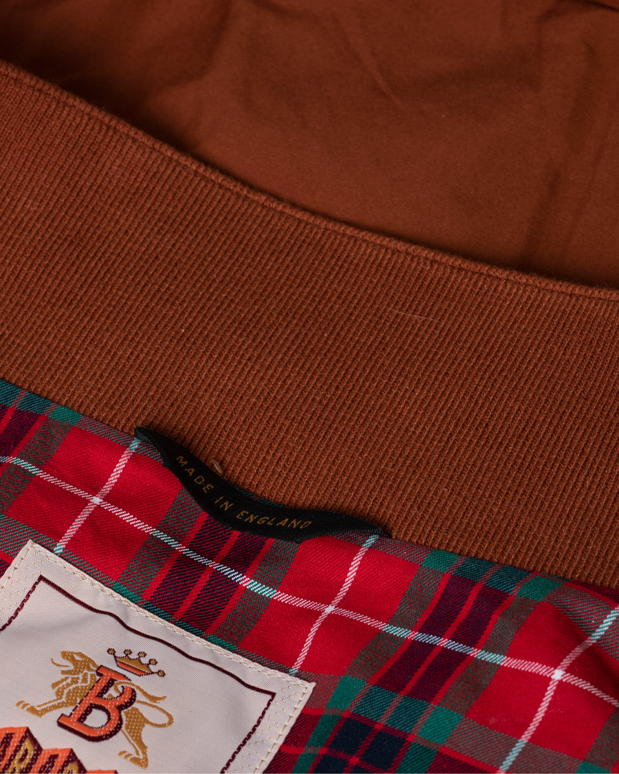 Herr | Baracuta G9 Original Harrington Jacket Caramel UK44 - EU54 | Pre-owned | Baracuta G9 Original Harrington Jacket Caramel UK44 - EU54