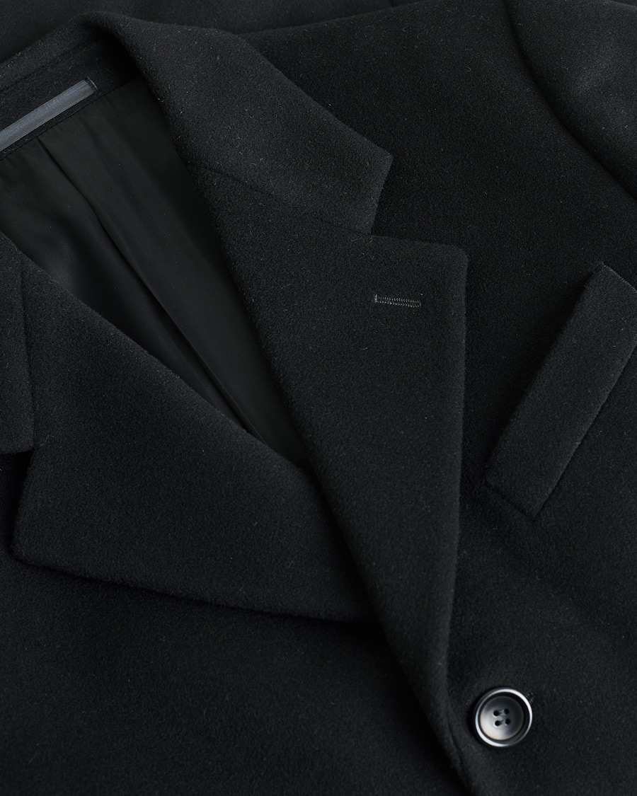 Herr | Pre-owned Jackor | Pre-owned | Armani Collezioni Cashmere Blend Coat Black 48