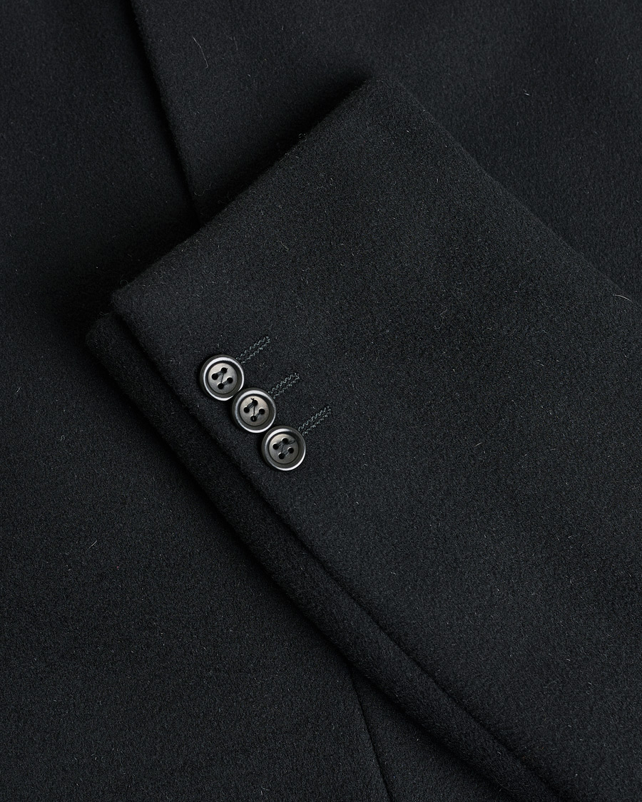 Herr | Pre-owned Jackor | Pre-owned | Armani Collezioni Cashmere Blend Coat Black 48