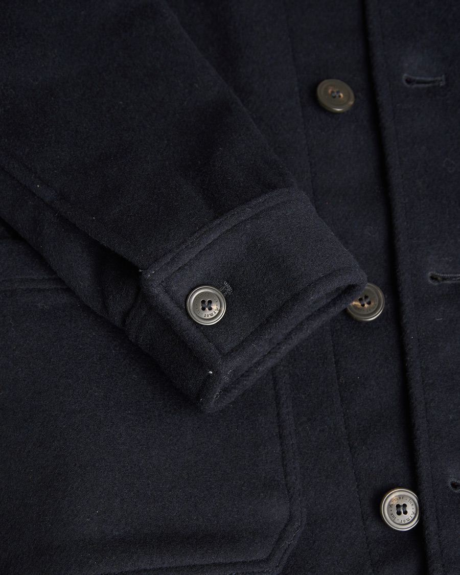 Herr | Armor-lux Veste Heriagte Wool Jacket Navy | Pre-owned | Armor-lux Veste Heriagte Wool Jacket Navy