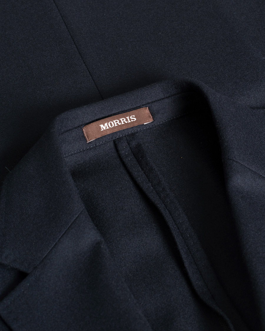 Herr | Pre-owned Kavajer | Pre-owned | Morris Heritage Keith Flannel Suit Blazer Navy