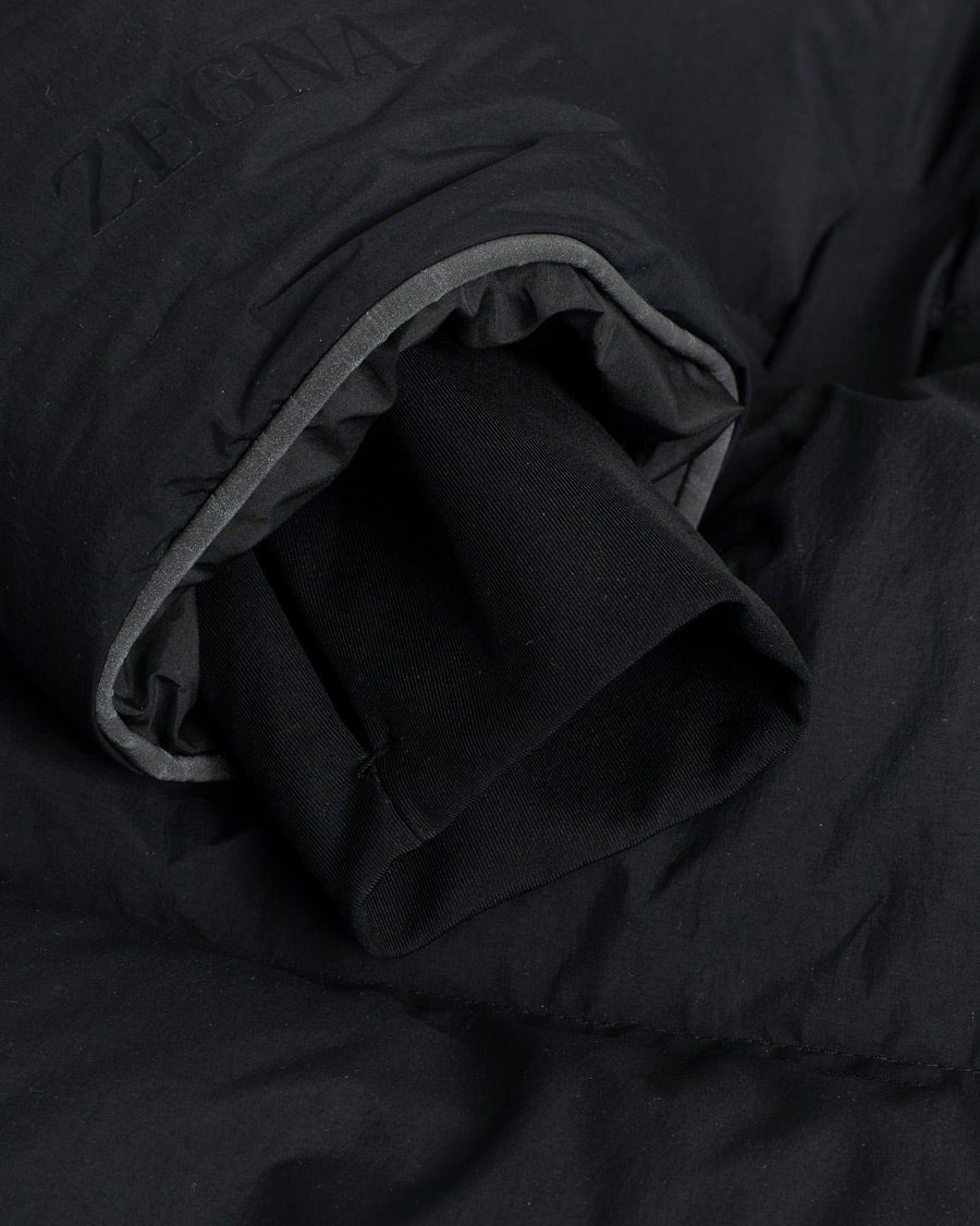 Herr | Jackor | Pre-owned | Zegna Laminated Down Jacket Black