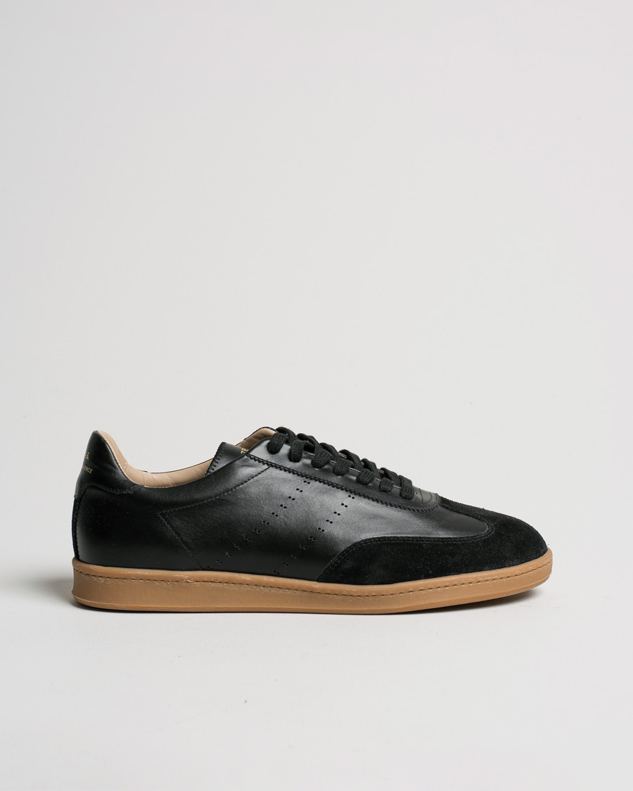 Herr | Zespà ZSP GT Calf Nappa Leather Sneakers Black | Pre-owned | Zespà ZSP GT Calf Nappa Leather Sneakers Black