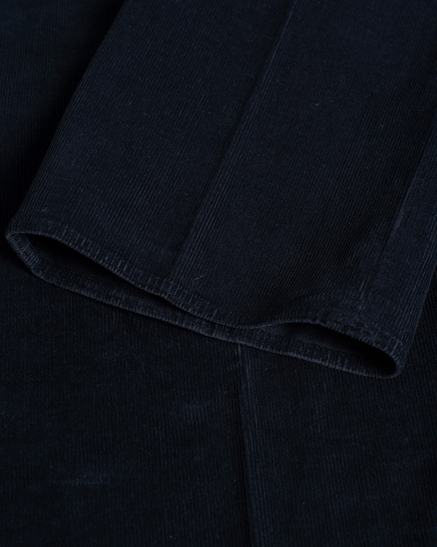 Herr | Byxor | Pre-owned | Incotex Slim Fit Soft Corduroy Trousers Navy