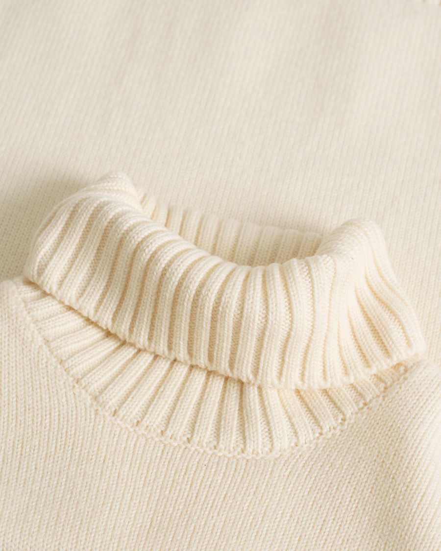 Herr | Zanone Virgin Merino Wool Rollneck Latte | Pre-owned | Zanone Virgin Merino Wool Rollneck Latte
