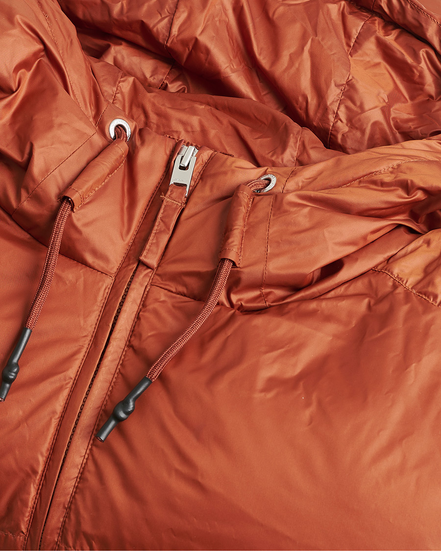 Herr | Pre-owned Jackor | Pre-owned | GANT Shiny Puffer Hooded Jacket Rust XL