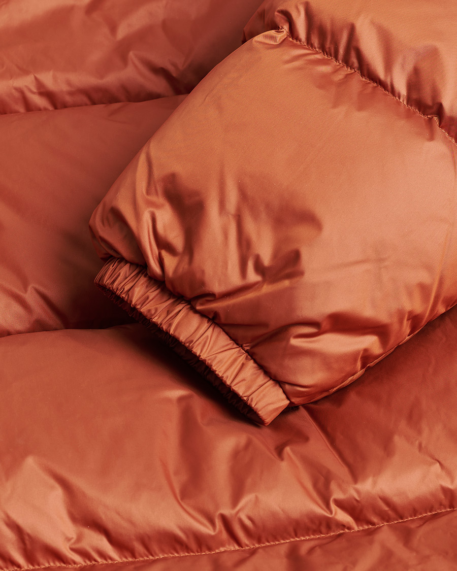 Herr | Pre-owned Jackor | Pre-owned | GANT Shiny Puffer Hooded Jacket Rust XL