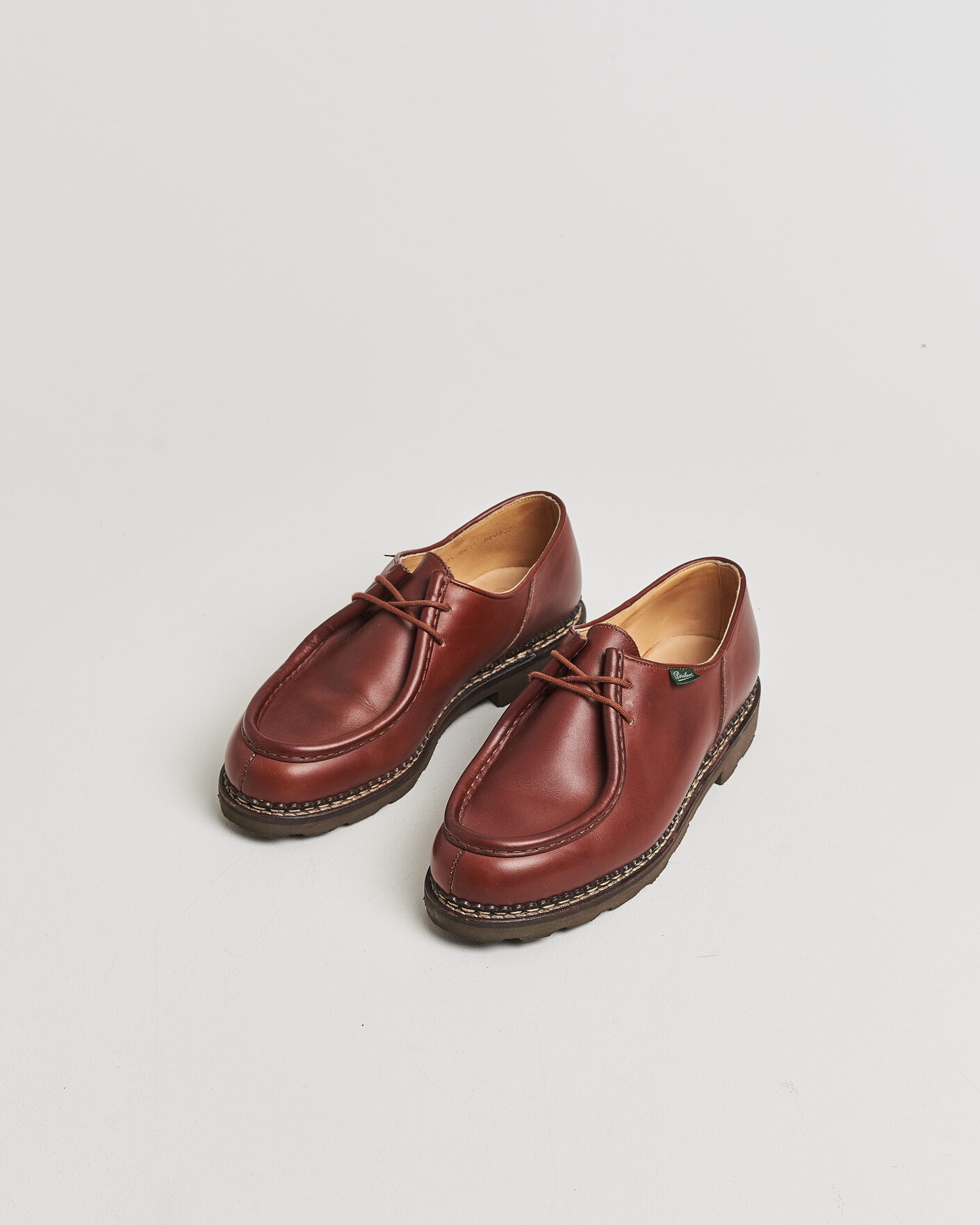 Herr | Pre-owned Randsydda skor | Pre-owned | Paraboot Michael Derby Marron 43,5