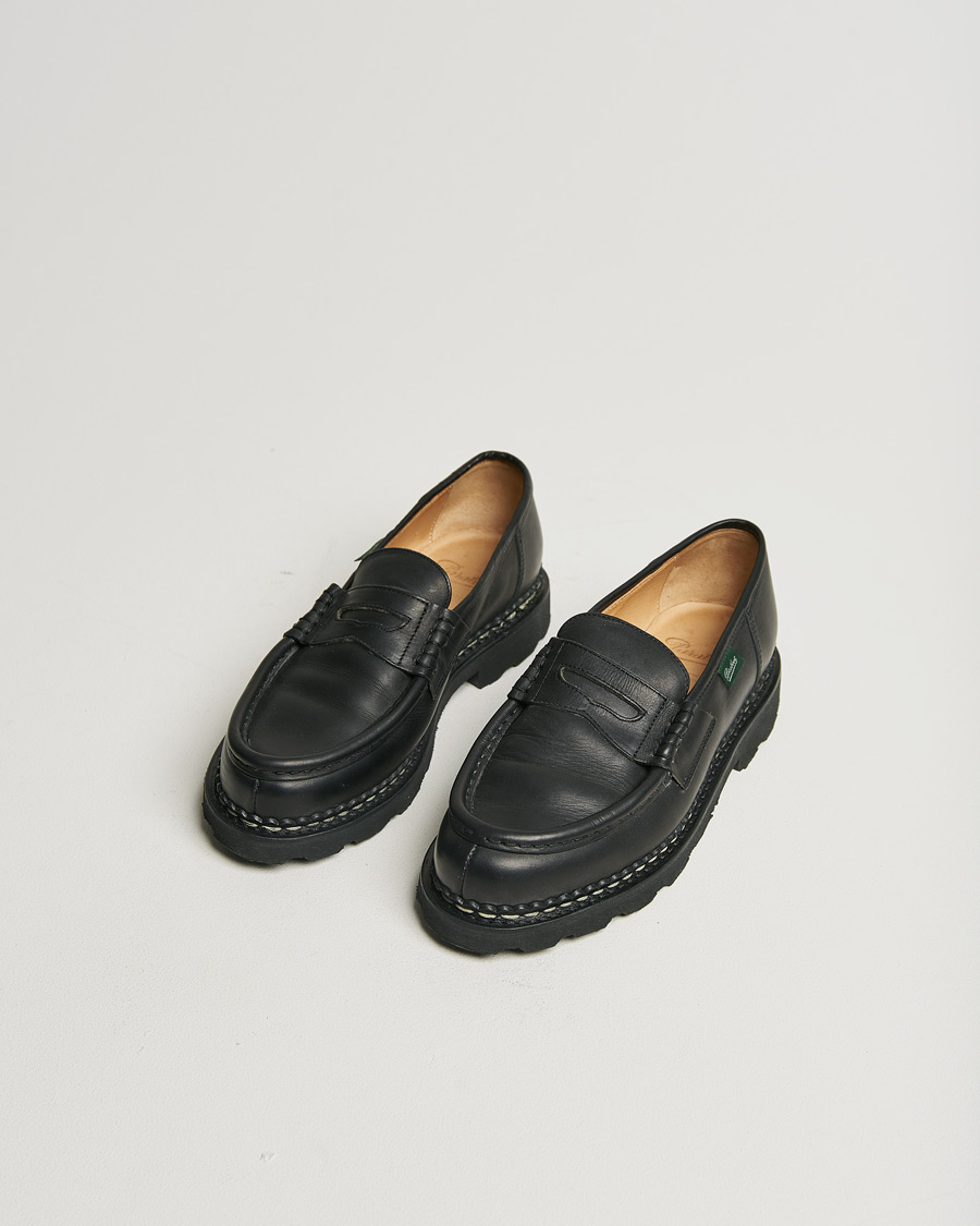 Herr | Paraboot Reims Loafer Black | Pre-owned | Paraboot Reims Loafer Black