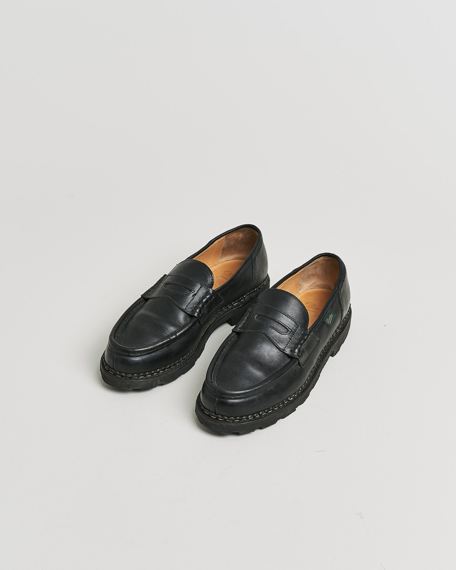 Herr | Pre-owned Randsydda skor | Pre-owned | Paraboot Reims Loafer Black UK9 - EU43