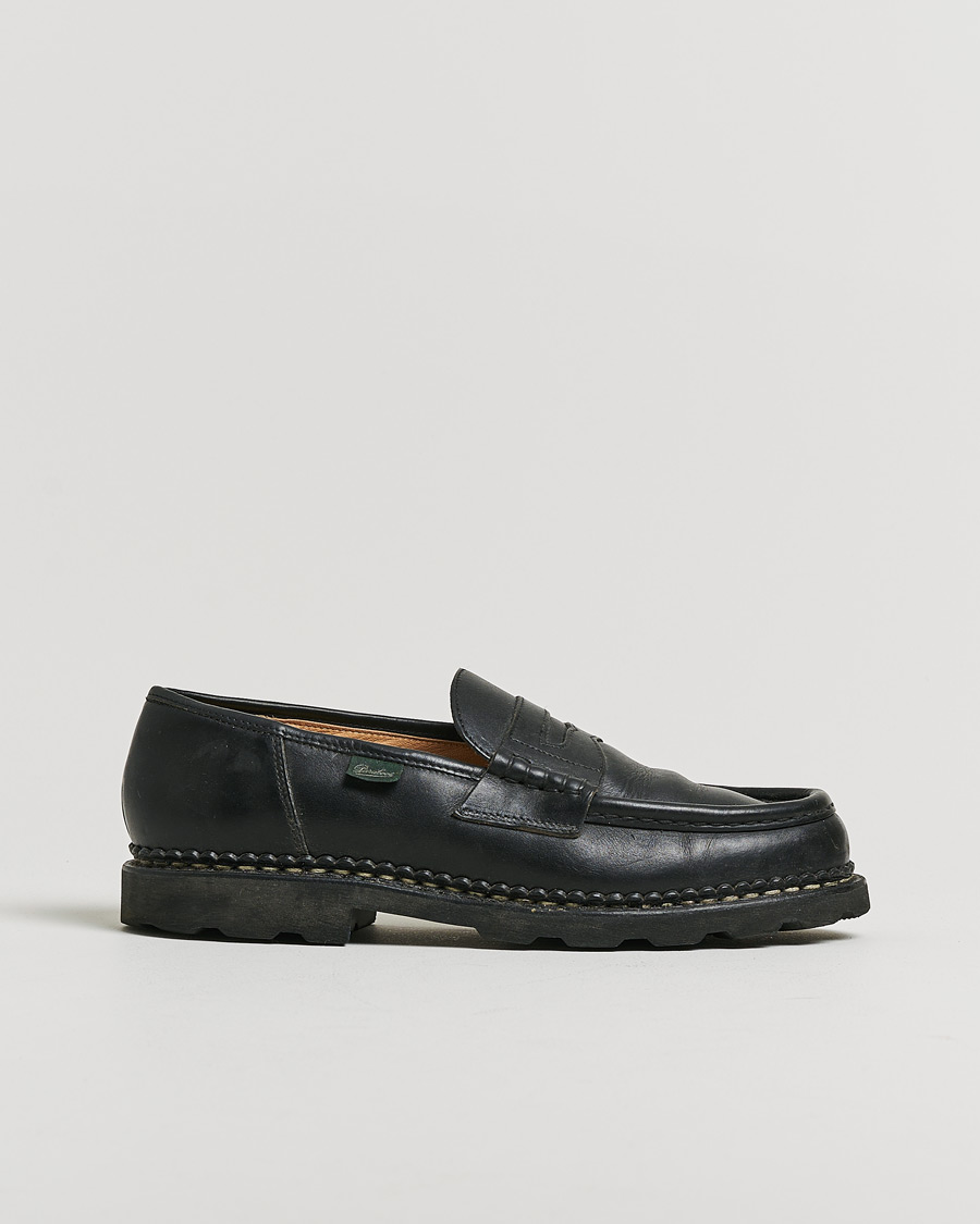 Herr | Pre-owned Randsydda skor | Pre-owned | Paraboot Reims Loafer Black UK9 - EU43