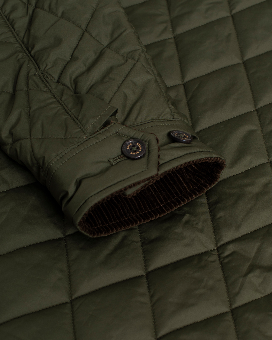 Herr | Polo Ralph Lauren Beaton Quilted Jacket Company Olive M | Pre-owned | Polo Ralph Lauren Beaton Quilted Jacket Company Olive M