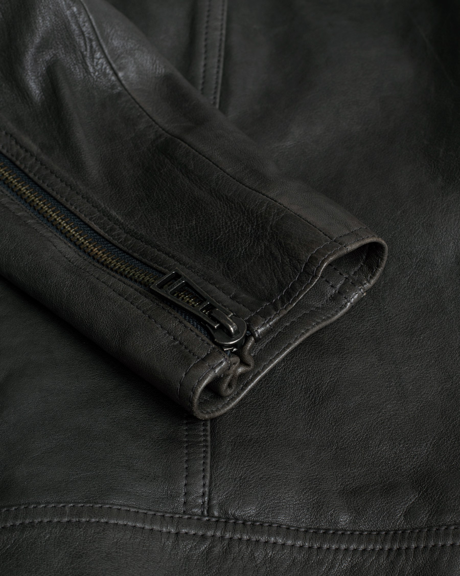 Herr |  | Pre-owned | Belstaff V Racer 2.0 Leather Jacket Dark Grey