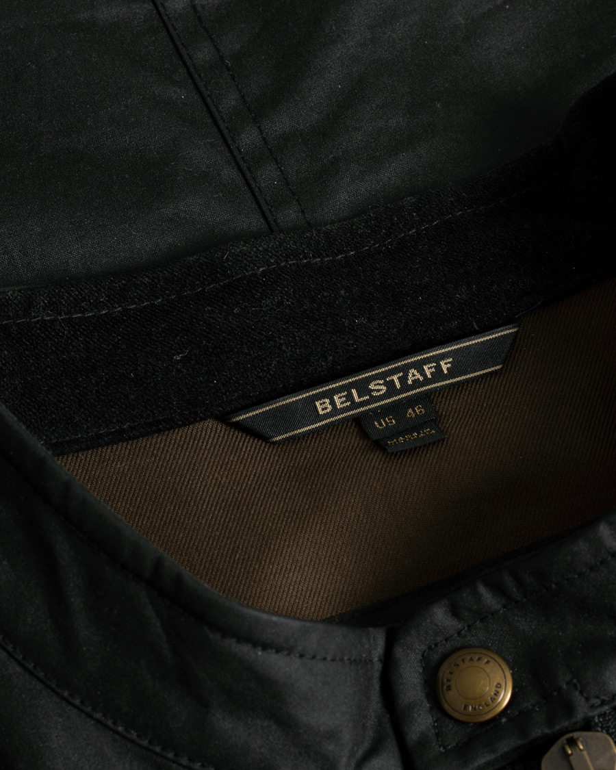 Herr | Kelland Waxed Shirt Jacket Black 56 | Pre-owned | Kelland Waxed Shirt Jacket Black 56