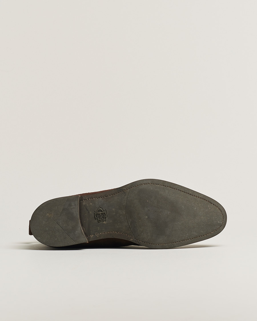 Herr | Edward Green Galway Boot Mink Suede | Pre-owned | Edward Green Galway Boot Mink Suede