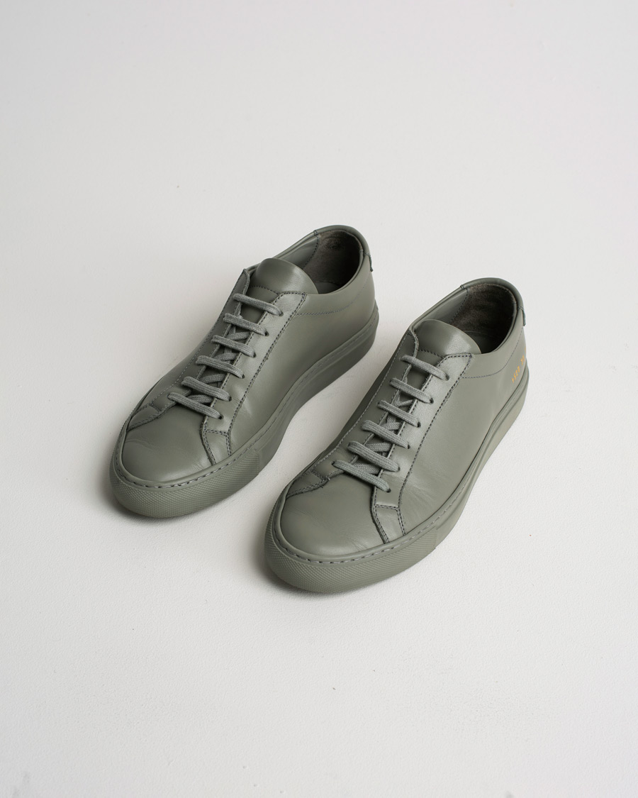 Herr | Common Projects Original Achilles Sneaker Grey | Pre-owned | Common Projects Original Achilles Sneaker Grey