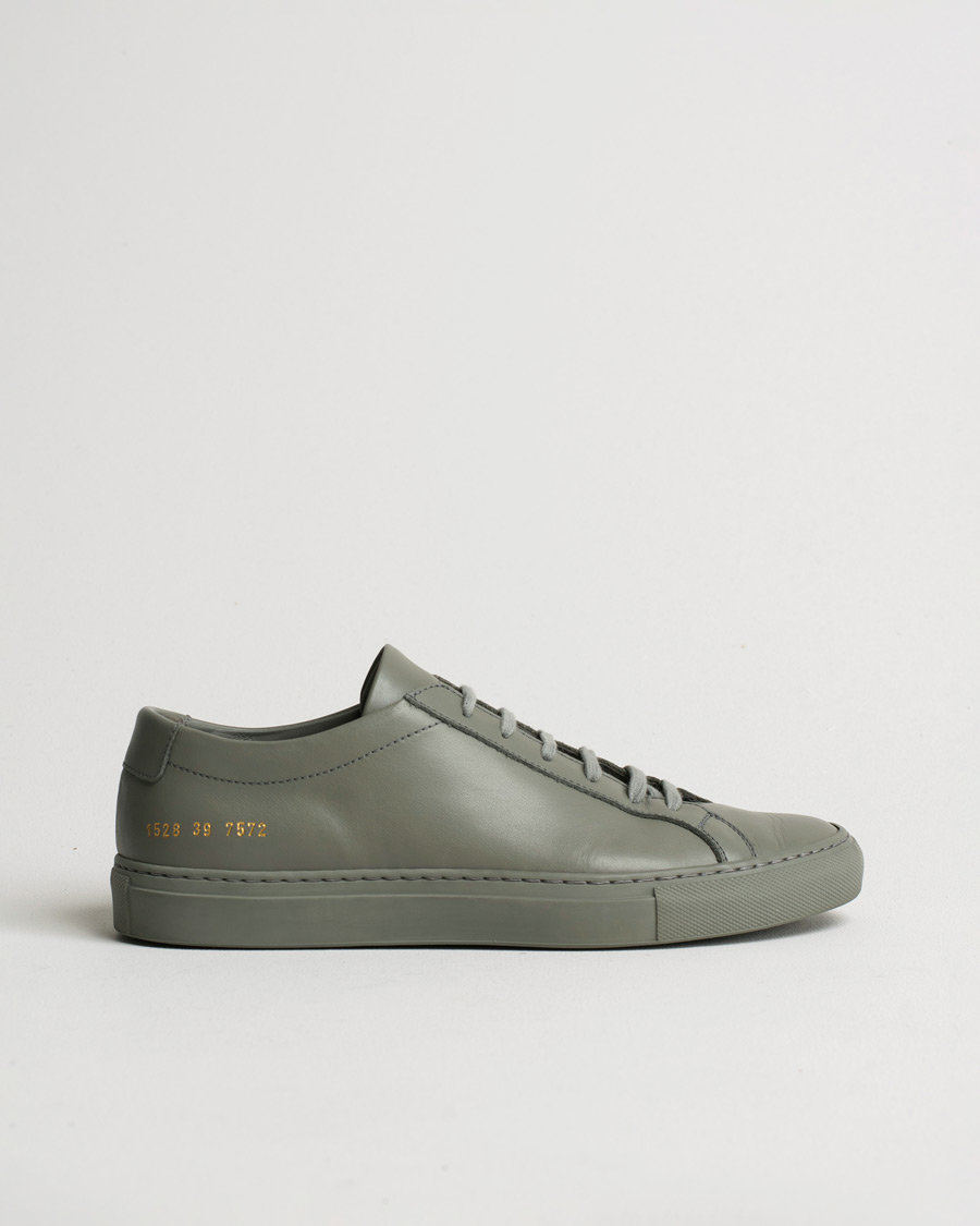 Herr | Common Projects Original Achilles Sneaker Grey | Pre-owned | Common Projects Original Achilles Sneaker Grey