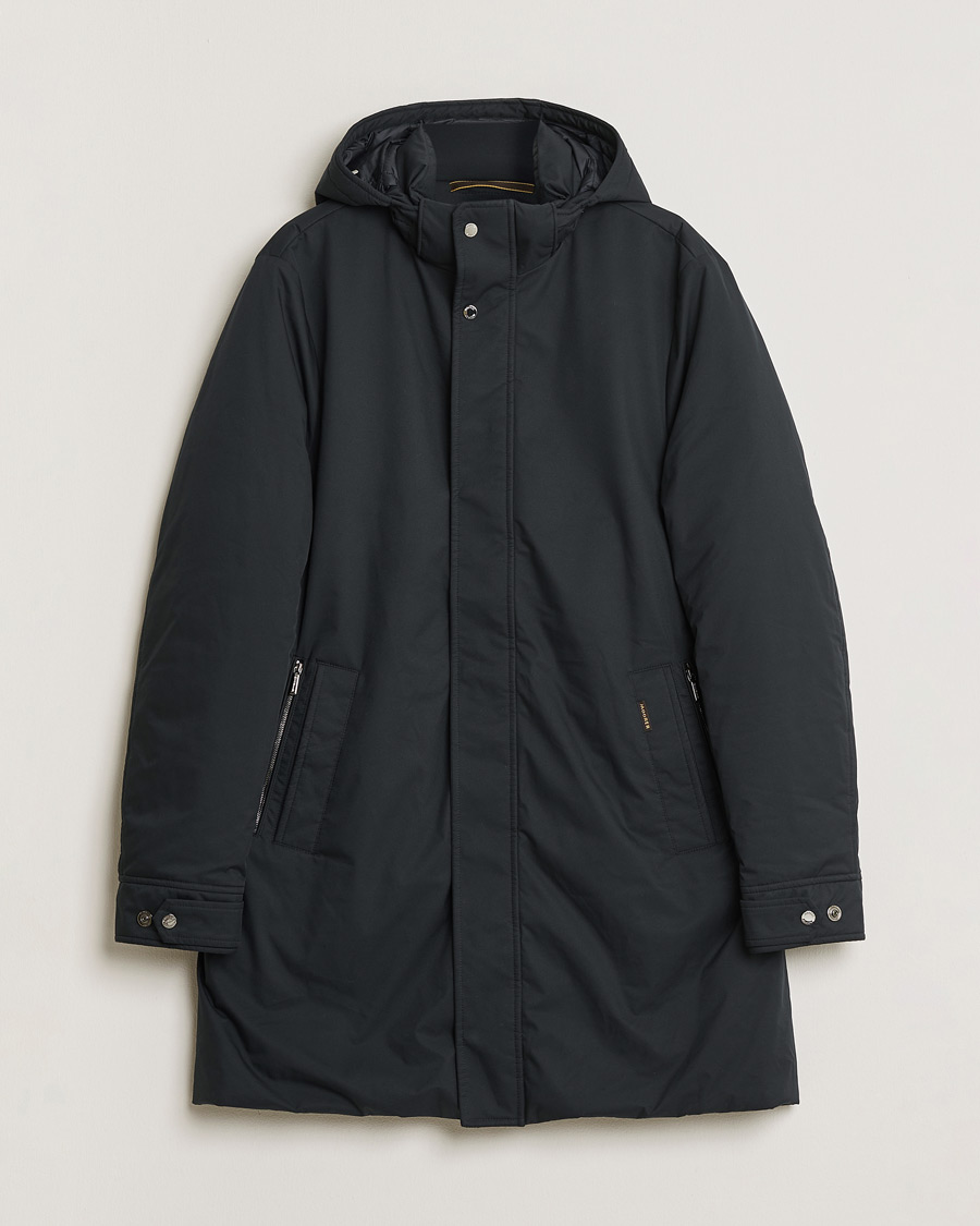 Herr | Pre-owned Jackor | Pre-owned | MooRER Vermont Waterproof Padded Parka Navy 52