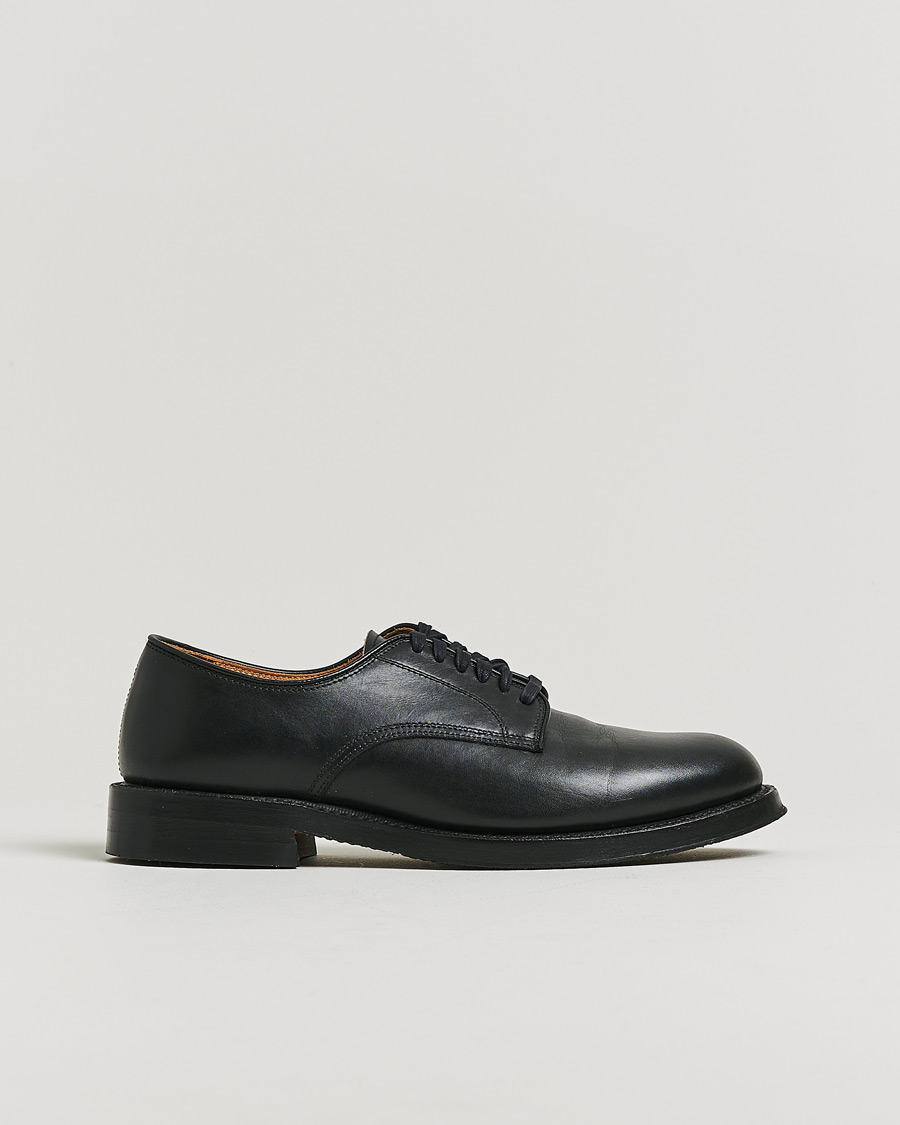 Herr | John Lofgren Bootmaker USN Low Quarter Derby Black Calf US7,5 - EU40,5 | Pre-owned | John Lofgren Bootmaker USN Low Quarter Derby Black Calf US7,5 - EU40,5