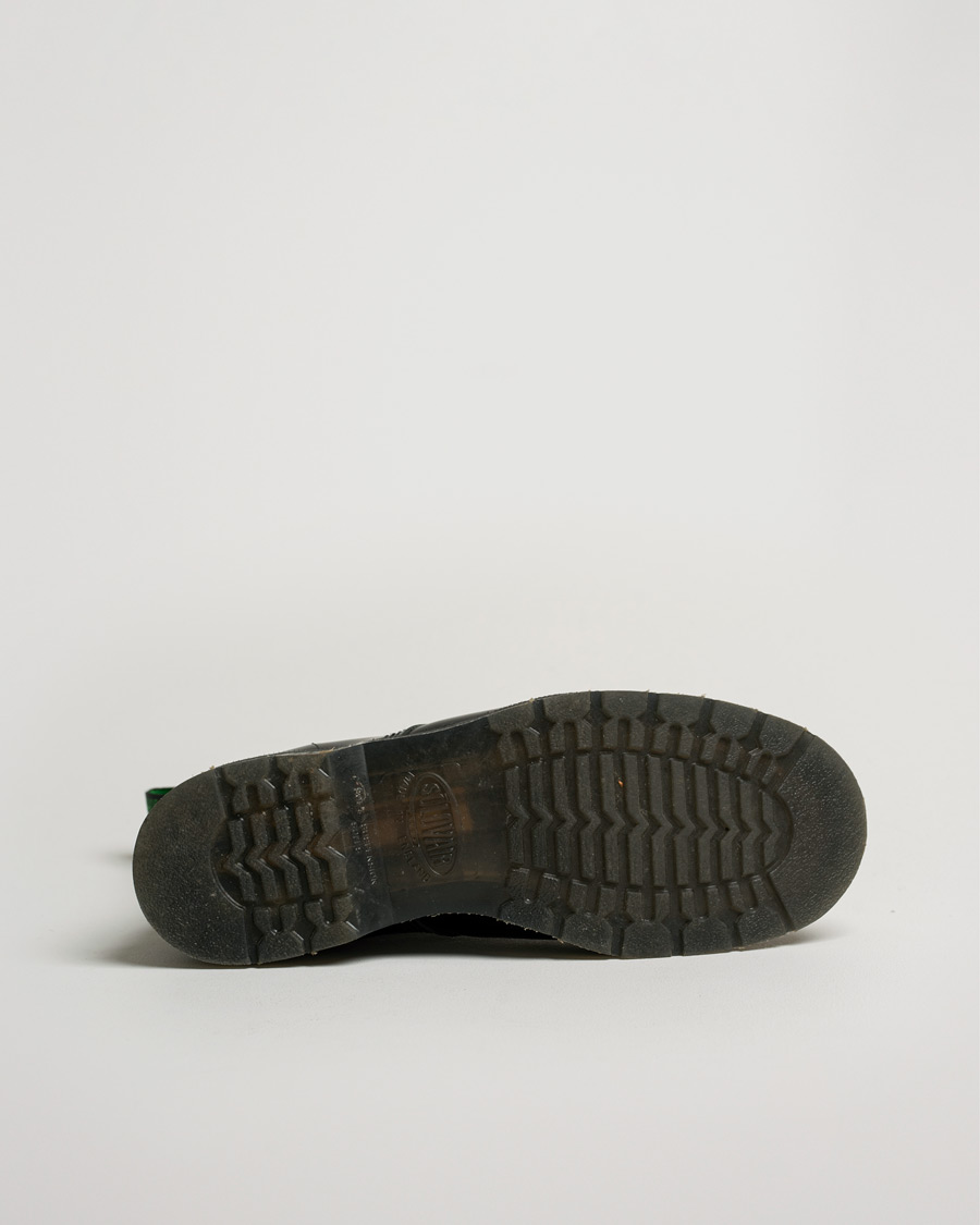 Herr | Solovair 8 Eye Derby Boot Black Shine | Pre-owned | Solovair 8 Eye Derby Boot Black Shine