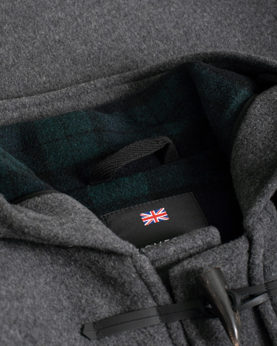 Herr | Jackor | Pre-owned | Gloverall Morris Duffle Coat Grey/Blackwatch