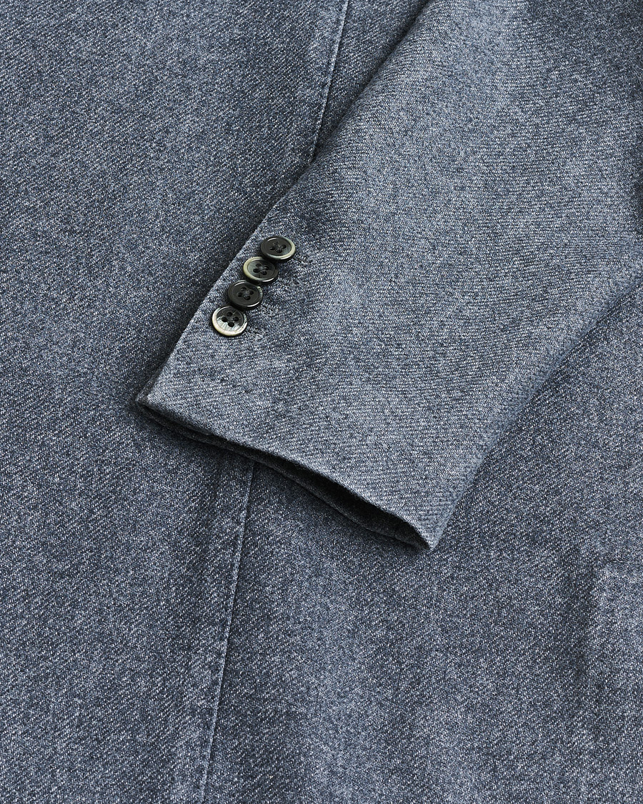 Herr | Pre-owned Kavajer | Pre-owned | L.B.M. 1911 Wool Blazer Washed Blue 52