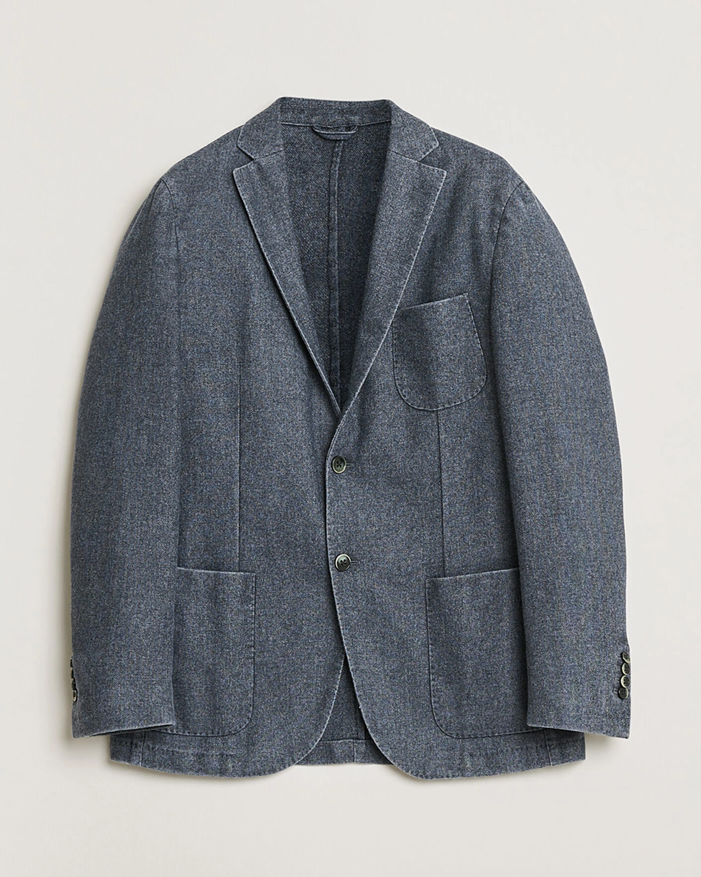 Herr | Pre-owned Kavajer | Pre-owned | L.B.M. 1911 Wool Blazer Washed Blue 52