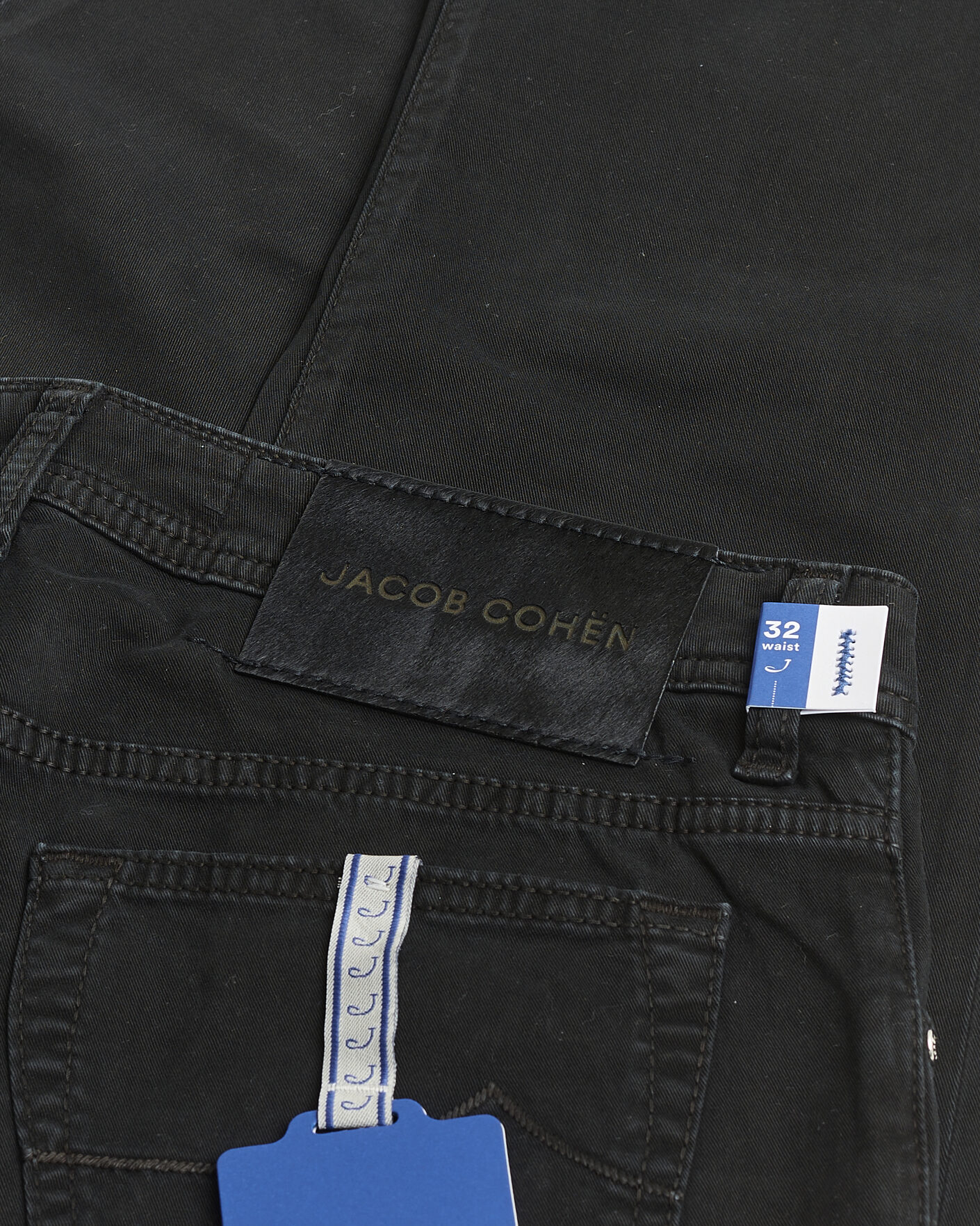 Herr | Pre-owned Jeans | Pre-owned | Jacob Cohën Bard 5-Pocket Cotton Trousers Black W32
