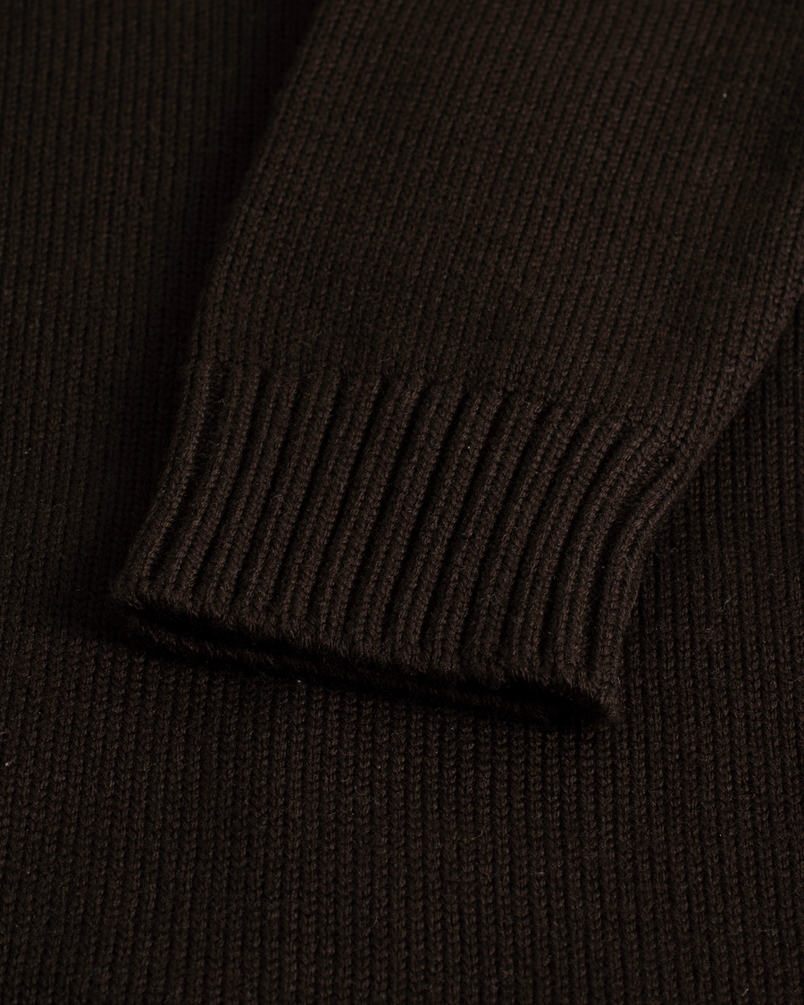 Herr | Tröjor | Pre-owned | Gran Sasso Wool Cardigan Brown 48