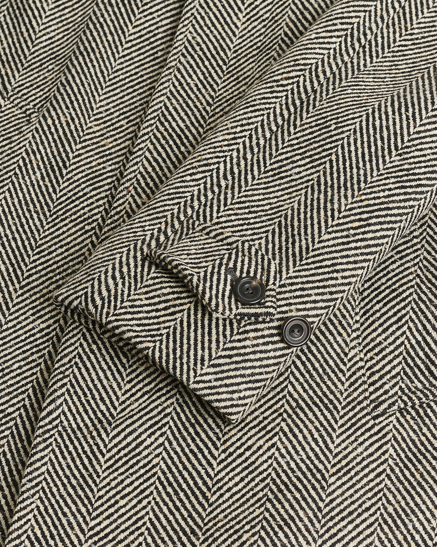 Herr | Pre-owned Jackor | Pre-owned | Private White V.C. Raglan Wool Coat Black & Cream 2 - XS