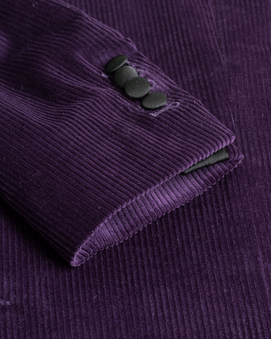 Herr | Pre-owned Kavajer | Pre-owned | Morris Heritage Carl Corduroy Dinner Jacket Purple