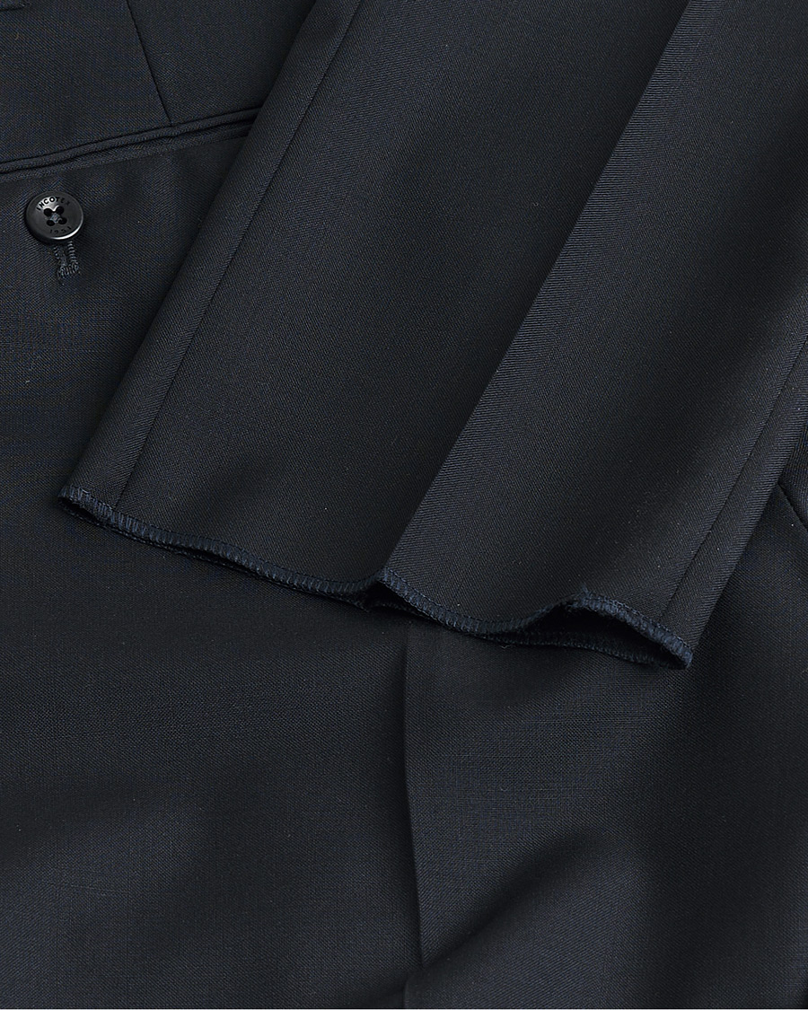 Herr | Pre-owned Byxor | Pre-owned | Incotex Slim Fit Tropical Wool Trousers Navy 48