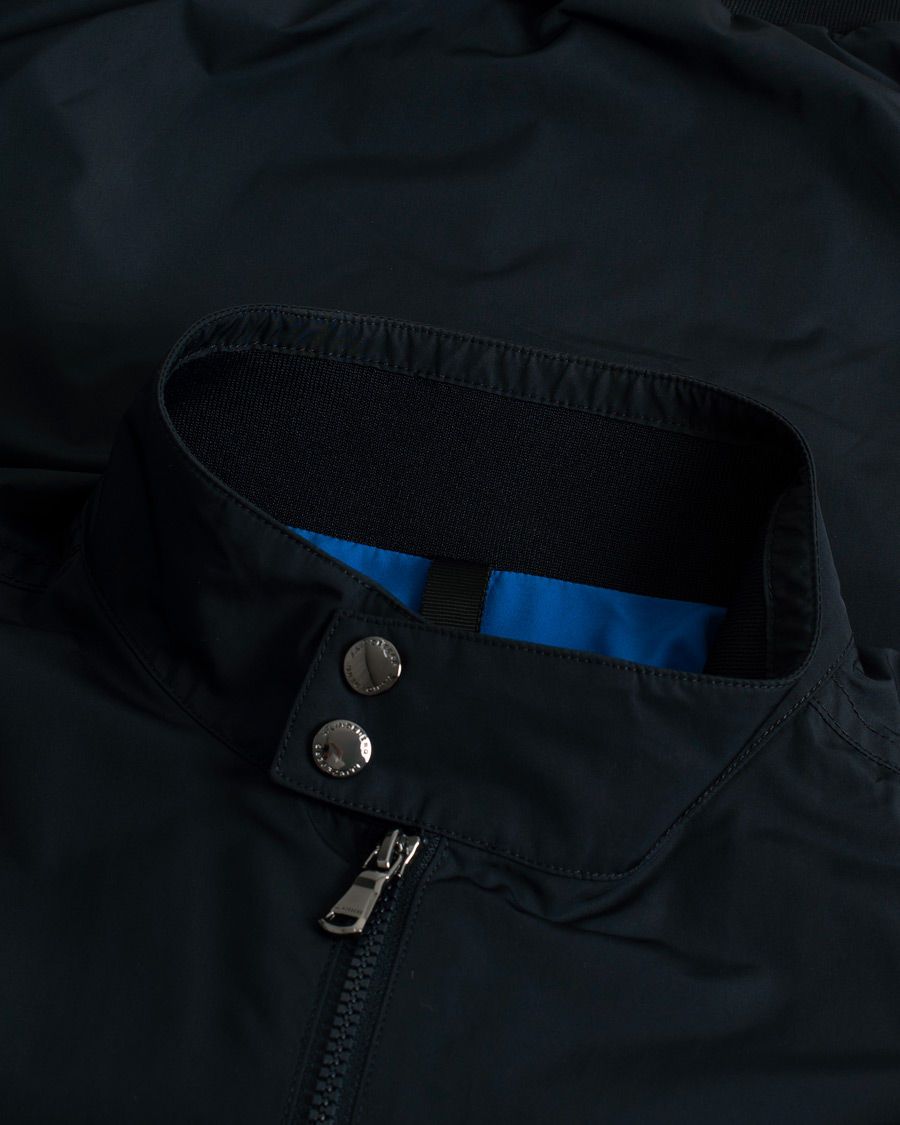 Herr | J.Lindeberg Derek Poly Harrington Jacket Navy | Pre-owned | J.Lindeberg Derek Poly Harrington Jacket Navy