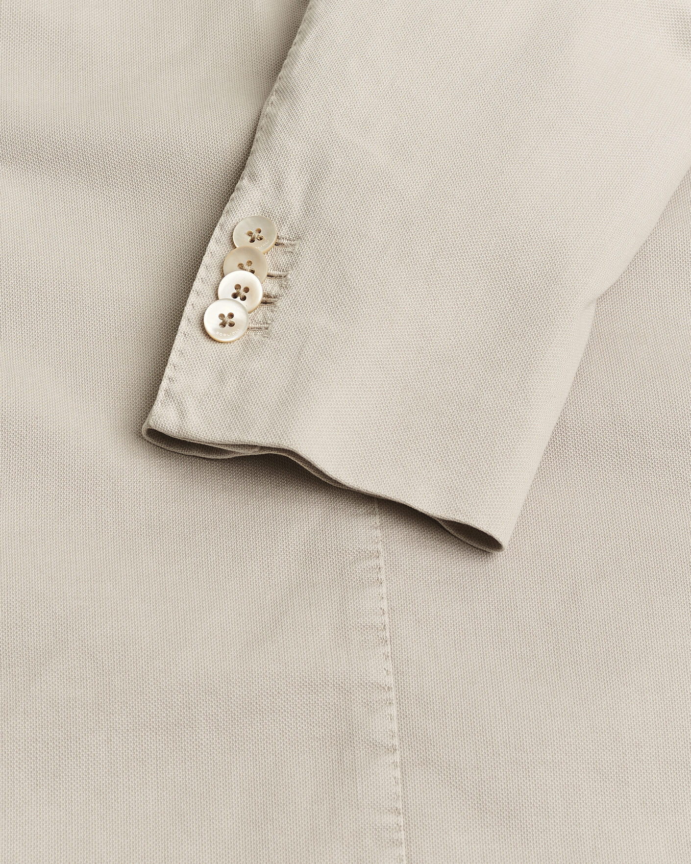 Herr | Pre-owned Kavajer | Pre-owned | Boglioli K Jacket Cotton Stretch Blazer Light Beige 52