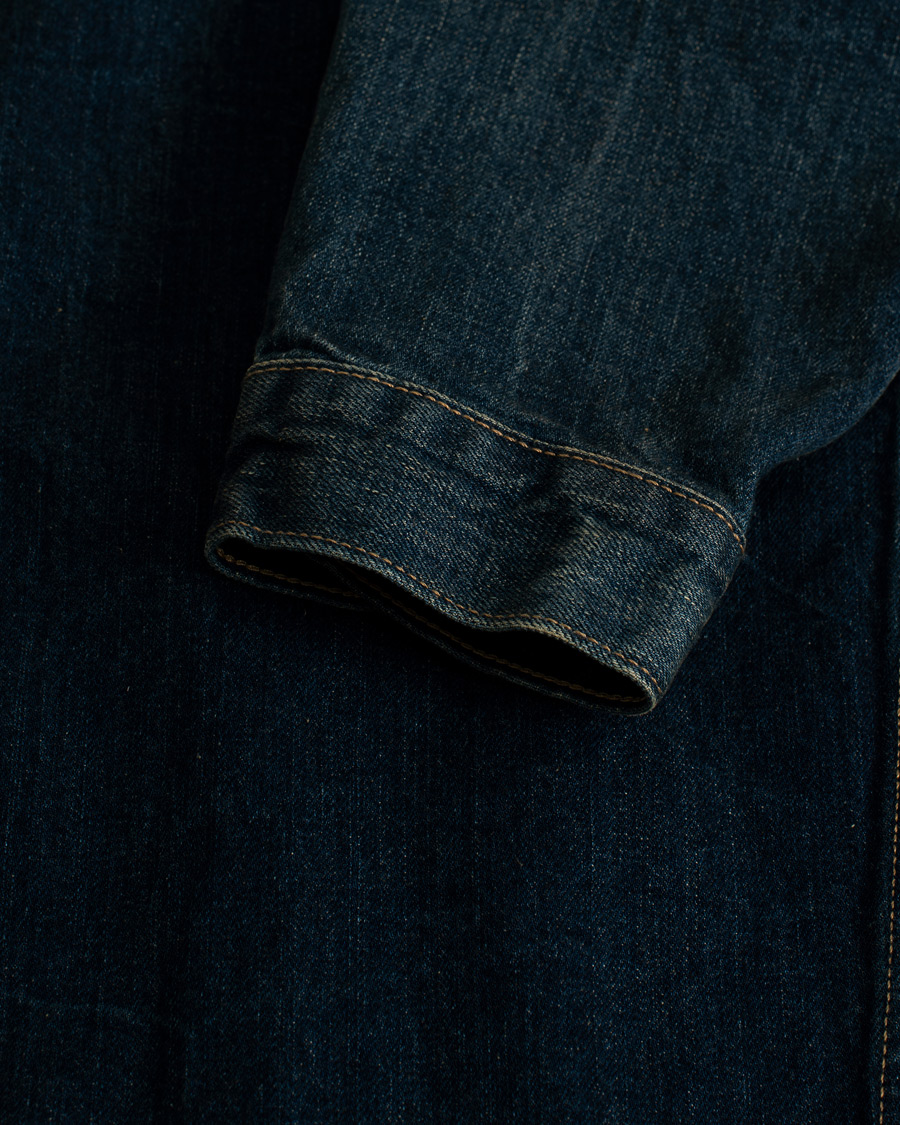Herr | Jackor | Pre-owned | Levi's Oversized Denim Trucker Dark Rush