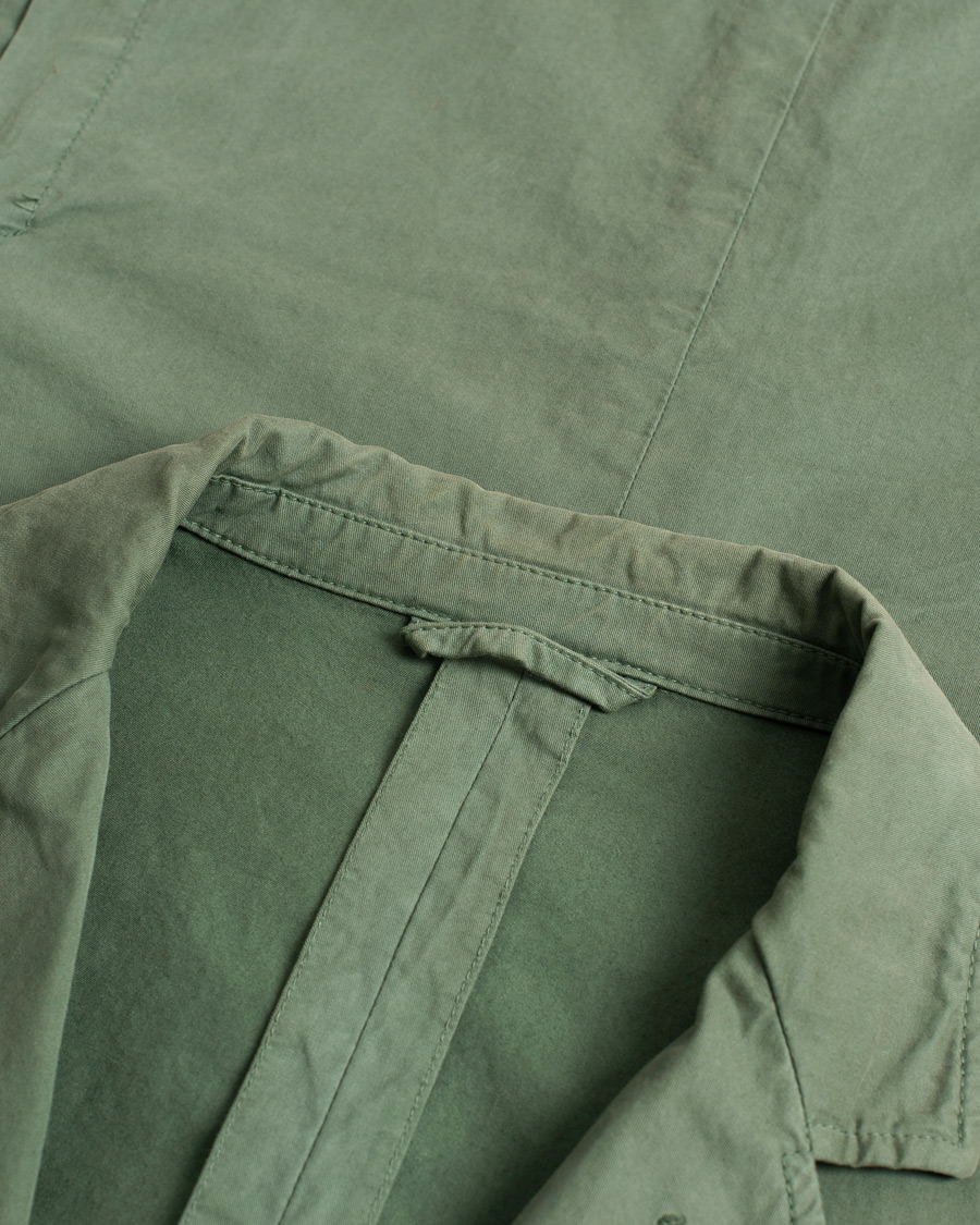 Herr | Aspesi Samuraki Washed Blazer Army Green | Pre-owned | Aspesi Samuraki Washed Blazer Army Green