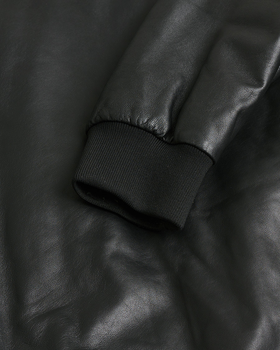 Herr | Pre-owned Jackor | Pre-owned | Z Zegna Lambskin Bomber Jacket Black M