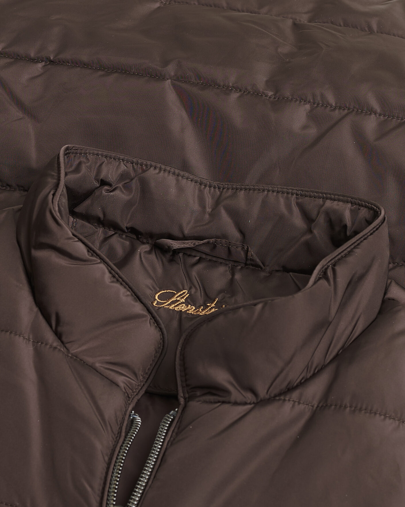 Herr | Pre-owned Jackor | Pre-owned | Stenströms Padded Nylon Vest Brown M