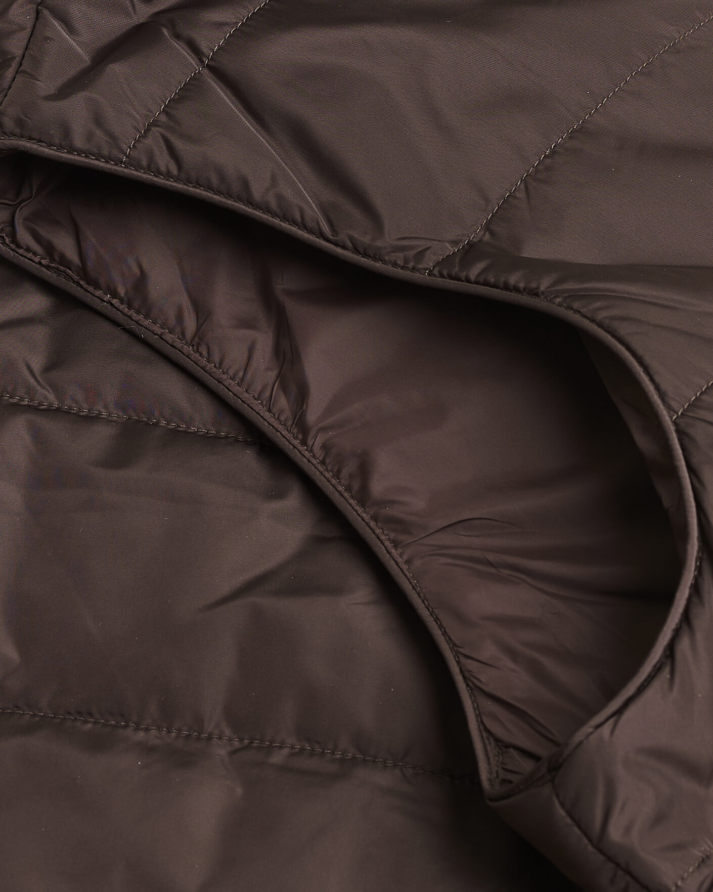 Herr | Pre-owned Jackor | Pre-owned | Stenströms Padded Nylon Vest Brown M
