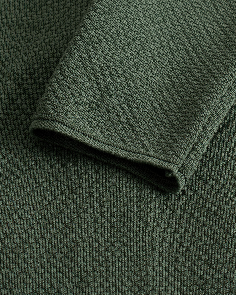 Herr | Lardini Knitted Structure Cotton Blazer Soft Green | Pre-owned | Lardini Knitted Structure Cotton Blazer Soft Green