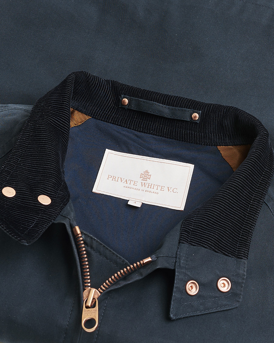 Herr | Pre-owned Jackor | Pre-owned | Private White V.C. Ventile Harrington Jacket 3.0 Midnight 4 - M