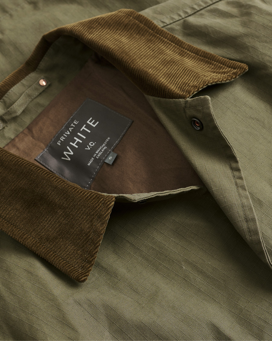 Herr | Pre-owned Jackor | Pre-owned | Private White V.C. Ripstop Cotton Jacket Green 5 - L