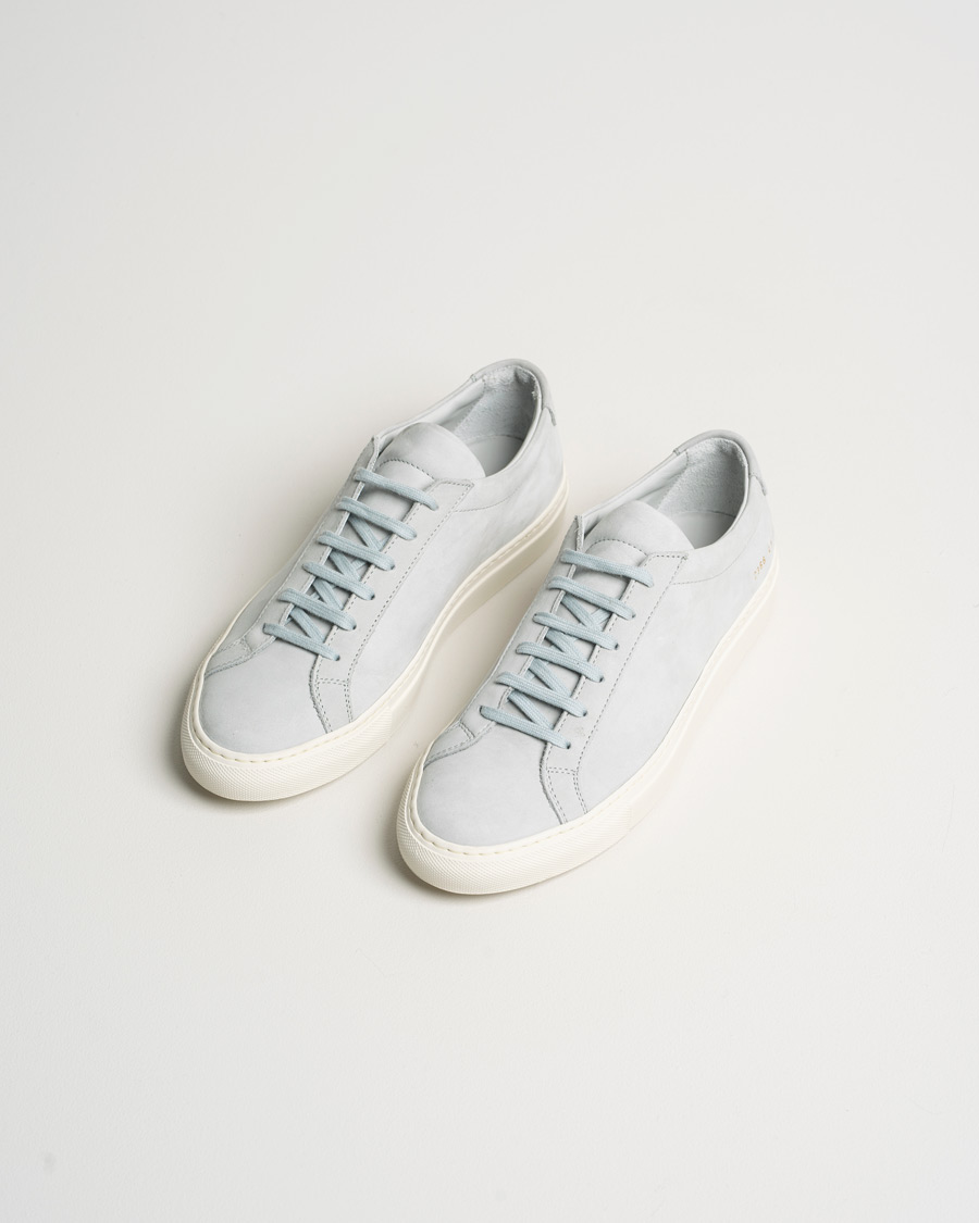 Herr | Common Projects Original Achilles Nubuck Sneaker Grey | Pre-owned | Common Projects Original Achilles Nubuck Sneaker Grey