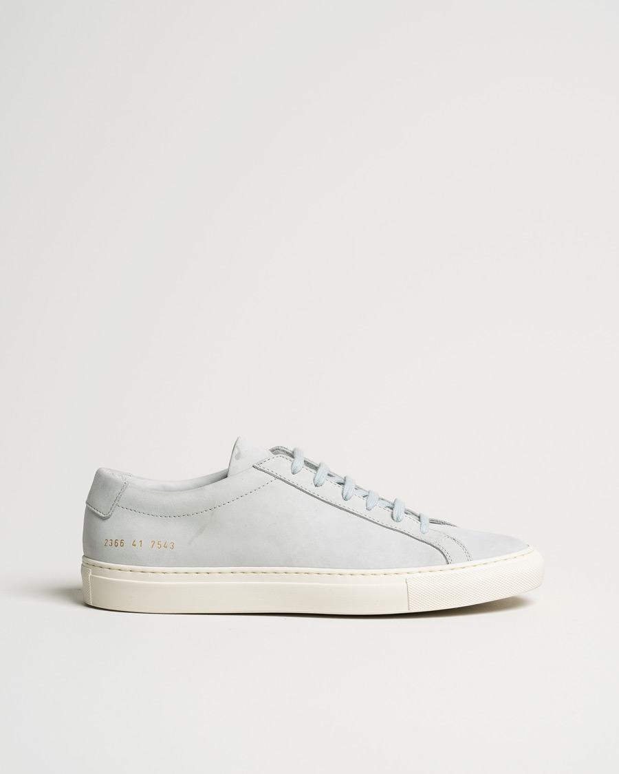 Herr | Common Projects Original Achilles Nubuck Sneaker Grey | Pre-owned | Common Projects Original Achilles Nubuck Sneaker Grey