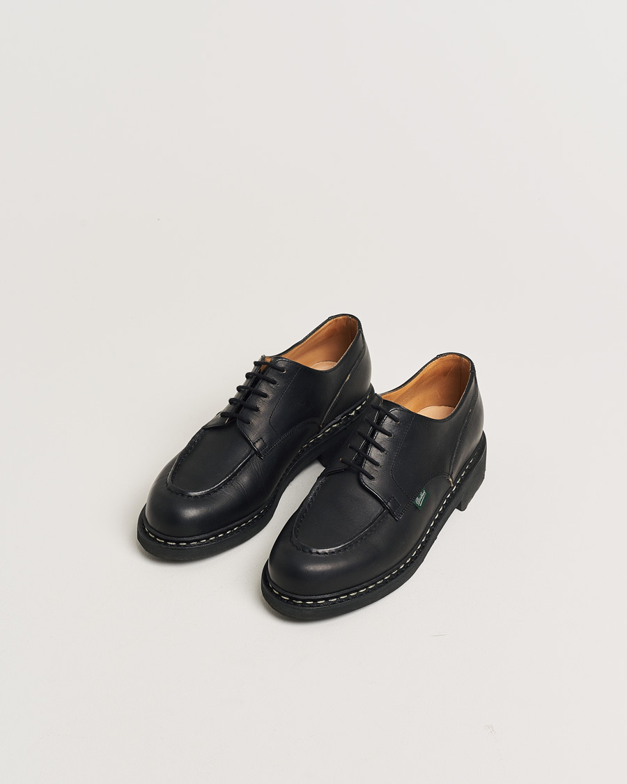 Herr | Paraboot Chambord Derby Black UK7,5 - EU41,5 | Pre-owned | Paraboot Chambord Derby Black UK7,5 - EU41,5