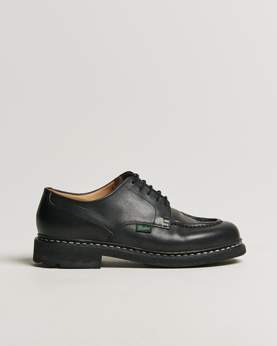 Herr | Paraboot Chambord Derby Black | Pre-owned | Paraboot Chambord Derby Black